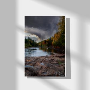 angy skies on canvas