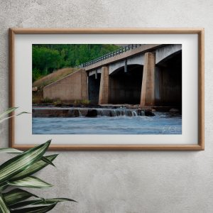 kakabeka bridge framed